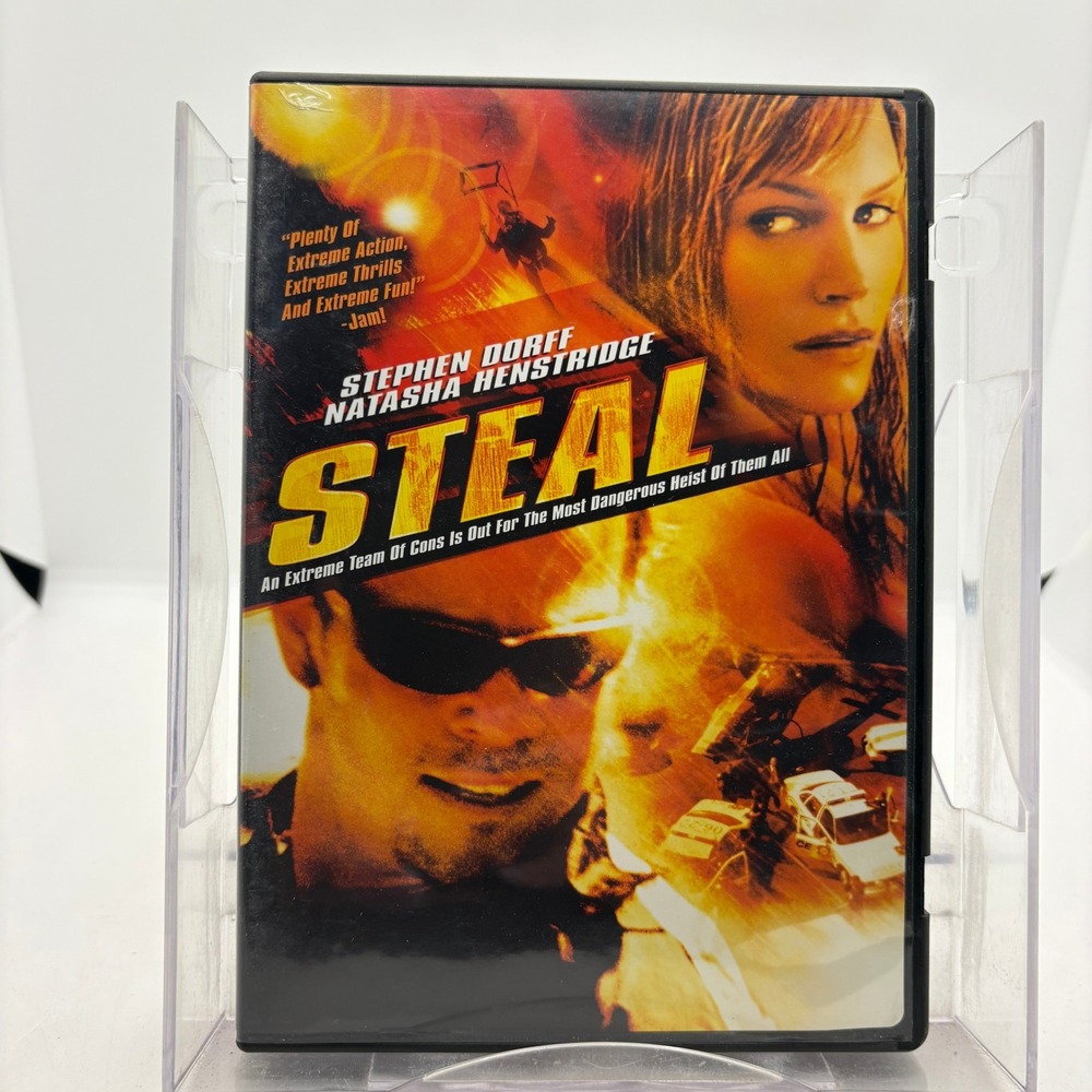 Steal DVD Stephen Dorff Natasha Henstridge Miramax Crime Thriller Action Movie